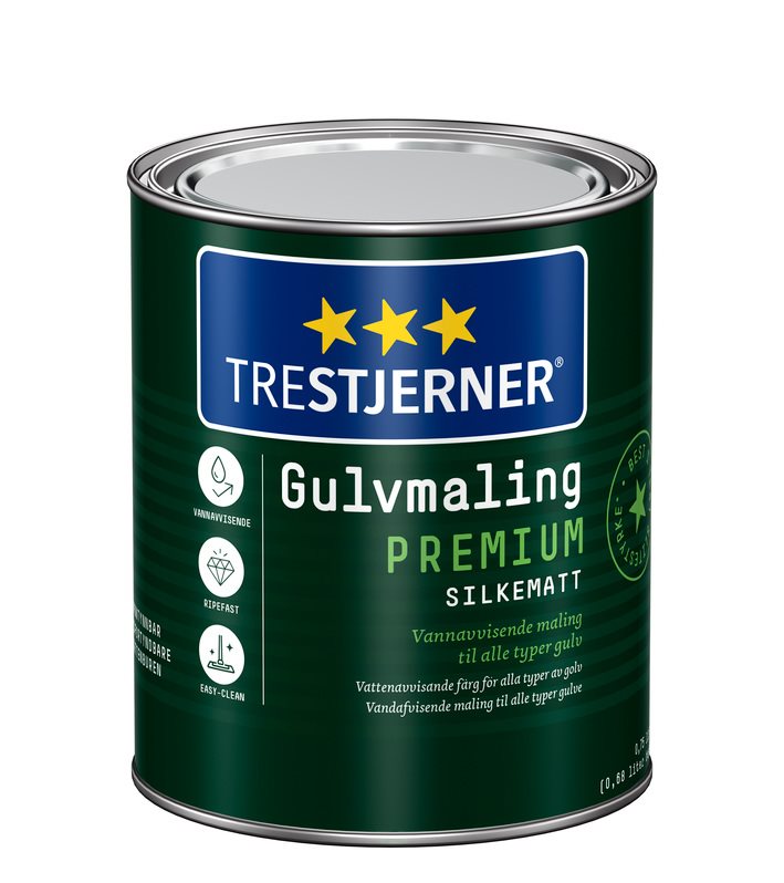 TRESTJERNER GOLVFÄRG PREMIUM