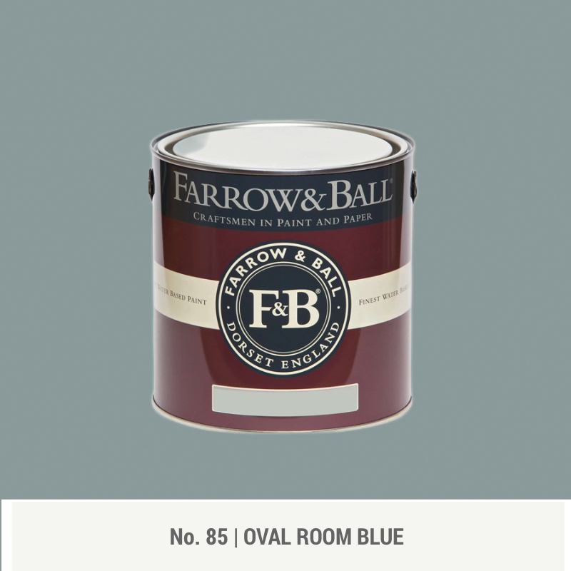 FARROW & BALL - OVAL ROOM BLUE No. 85