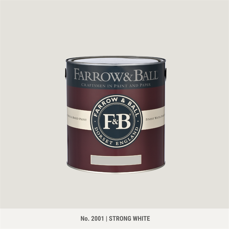 FARROW & BALL - STRONG WHITE No. 2001